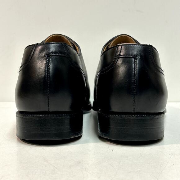 WORN TWICE Crockett & Jones x Peal & Co Split Toe Derby Black Calf England US 10 - Picture 6 of 13